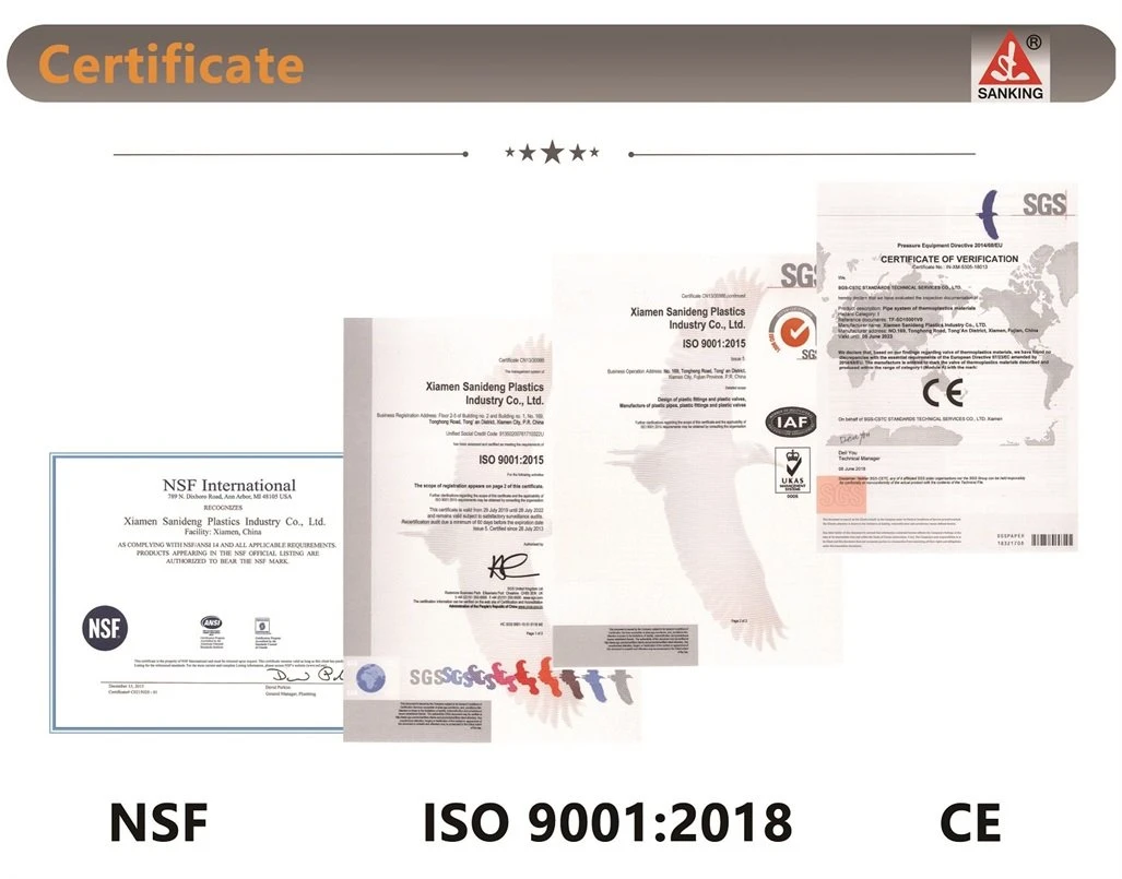 PPH 90 Degree Elbow CERTIFICATE 1